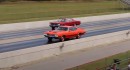 1964 Pontiac GTO vs. 1970 Oldsmobile 442 drag race