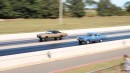 1966 Chevy Nova L79 vs. 1967 Pontiac GTO 400 H.O. Drag Race