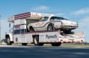 1966 Plymouth Barracuda with Dodge Hauler