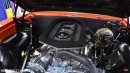 1966 Pontiac GTO 389 Tri-Power V8 engine restomod by Hand Built Cars