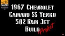 1967 Chevy Camaro SS Yenko 502 Ram Jet Tribute on Hand Built Cars