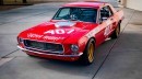 1967 Ford Mustang Holman-Moody racer on sale by Mecum Auctions
