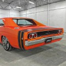 1968 Dodge Charger R/T restomod CGI to reality by personalizatuauto