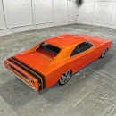 1968 Dodge Charger R/T restomod CGI to reality by personalizatuauto