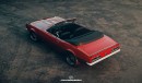 1968 Chevy Camaro SS Convertible rendering by johnrendering
