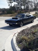 1968 Dodge Charger with race-spec Hemi engine