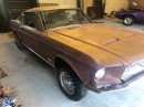 1968 Ford Mustang and Owner Are Parting Ways, It Hasn't Been a Fruitful Love Story