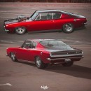 1968 Plymouth Barracuda "Cherry" rendering