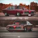 1968 Plymouth Barracuda "Cherry" rendering