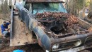 abandoned 1968 Plymouth Barracuda