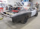 1969 Dodge Charger Body Dropped onto Challenger Hellcat Body