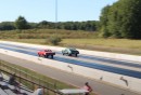 1969 Dodge Super Bee vs 1970 Oldsmobile F-85 drag race