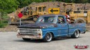 1969 Ford F-100 Ranger muscle truck Gen 3 Aluminator Coyote engine on Ford Era
