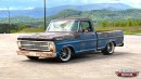 1969 Ford F-100 Ranger muscle truck Gen 3 Aluminator Coyote engine on Ford Era