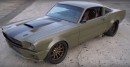 1969 Mustang Fastback "Mongrel" Has 600 HP LS Swap, Custom Flares, and Army Green Paint