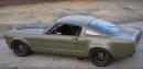 1969 Mustang Fastback "Mongrel" Has 600 HP LS Swap, Custom Flares, and Army Green Paint