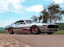 1969 Ford Mustang "Shark Mouth" Rendering Is the Perfect American Warbird