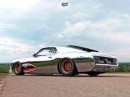 1969 Ford Mustang "Shark Mouth" Rendering Is the Perfect American Warbird