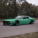 1969 Ford Mustang "Yakuza Boss" Rendering Is a Mix of East and West