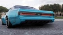 1969 Mercury Cougar Eliminator Widebody Concept Restomod rendering by carmstyledesign