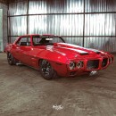 1969 Pontiac Firebird Outlaw (rendering)