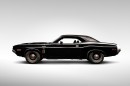 Detroit's Black Ghost, a 1970 Dodge Challenger R/T SE used for street racing, is now a historic vehicle