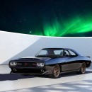 1970 Dodge Charger Predator Restomod SEMA Show rendering by andras.s.veres