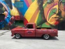 1970 Ford F-100 with Crown Victoria frame and V8 engine