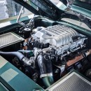 1970 Plymouth Sport Satellite Has 900 HP Hellcat Engine Coming Through the Hood
