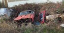 1970 Pontiac GTO found in the bushes