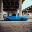 1971 Chevy C10 supercharged LT4 V8 on forged AGLs