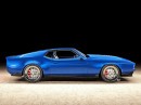 1971 Ford Mustang Mach 1 Shelby GT500 rendering by abimelecdesign