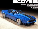 1971 Ford Mustang Mach 1 Shelby GT500 rendering by abimelecdesign