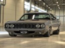 1971 Plymouth Barracuda hellephant CGI to reality by personalizatuauto