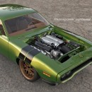 1971 Plymouth GTX-R with Viper V10 Swap (rendering)