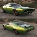 1971 Plymouth GTX-R with Viper V10 Swap (rendering)