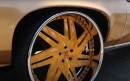 1976 Pontiac Grand Prix on 26-inch wheels