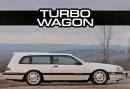 1980s Ford Thunderbird Turbo Coupe gets rendered as 1962 Vista Bird Wagon follow-up by jlord8 on Instagram