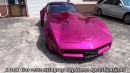 1981 Chevrolet Corvette with Magic Flake Violet Pink paintjob on Custom Z warriorz