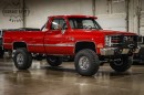 Lifted and restored 1987 Chevy Silverado K10 Scottsdale for sale by GKM