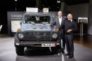 Gunther Holtorf and his Mercedes-Benz GD300