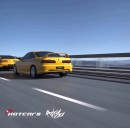 Acura Integra Type R Three-Door Coupe CGI modernization by adry53customs for HotCars