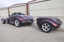 1997 Plymouth Prowler with matching Prowler Trunk trailer for sale at auction on cars&bids