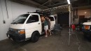 1997 Toyota Hiace Van Was Transformed Into a Super Functional Off-Grid Tiny Home