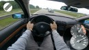 1998 BMW 528i (E39) top speed on Autobahn by TopSpeedGermany
