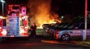 20 Jaguar, Land Rover Vehicles Consumed by Fire at Boston Dealership