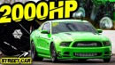 2000 HP Twin-Turbo Coyote Mustang "Snot Rocket" Is the Ultimate Street Car