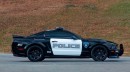 2007 Ford Mustang Saleen S281 Extreme "Barricade" police car from the 2007 Transformers movie