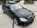 2007 Mercedes-Benz S65 AMG for sale at no reserve on Bring a Trailer