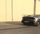 200ft Lamborghini Huracan Burnout